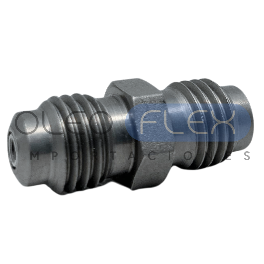 ADAPTADOR TEST RECTO  MACHO M16X2 A MACHO M16X2 TESTEO (UNION FLEXIBLES)