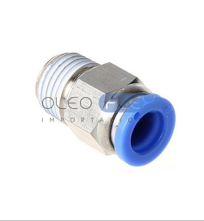 CONECTOR TUBO 10 MM X 1/2 NPT RECTO