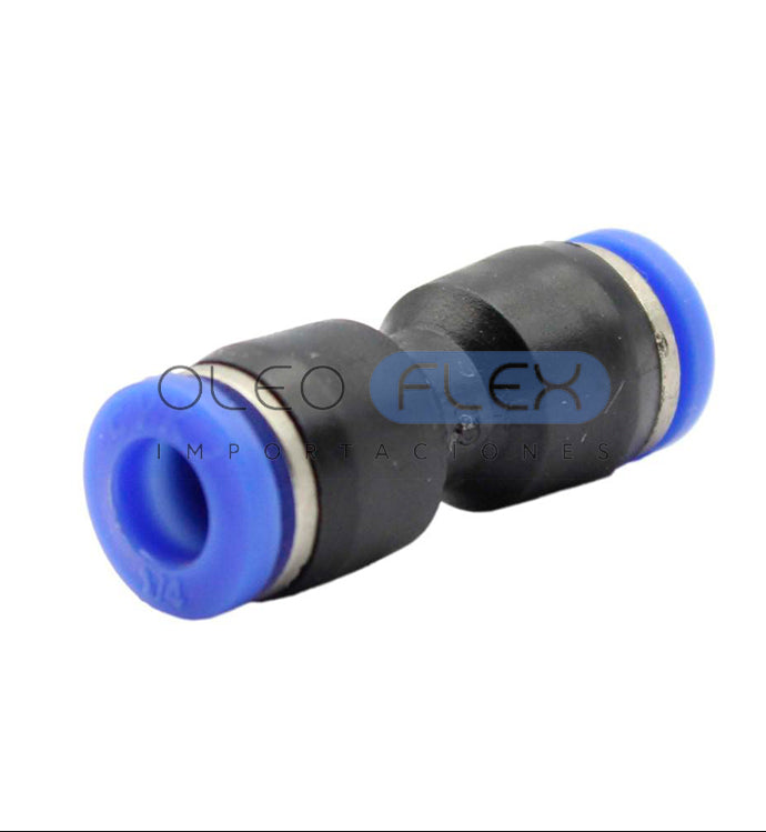 CONECTOR TUBO A TUBO DESIGUAL 08-10 MM